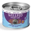 Wellfed Urinary Chicken & Turkey with Apricot 200gr Γάτες