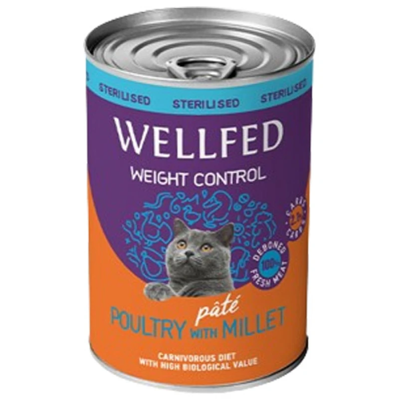 Wellfed Weight Control Poultry With Millet 400gr Γάτες