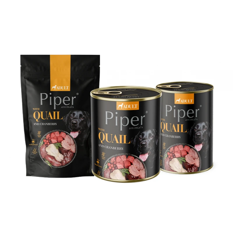 Pouch Σκύλου Piper Quail Ορτύκι 500gr ΣΚΥΛΟΙ