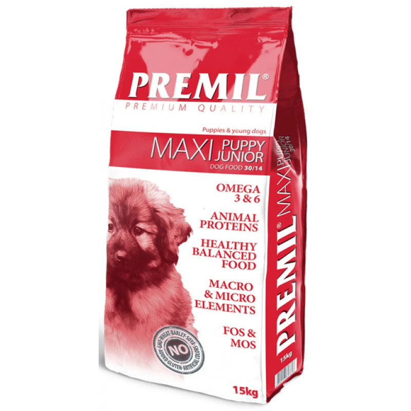 Premil Premium Maxi Puppy Junior 15kg ΣΚΥΛΟΙ