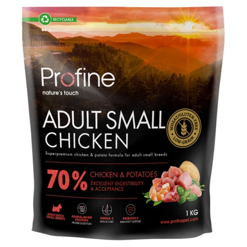 Profine Adult Small Chicken & Potatoes 1kg Σκύλοι