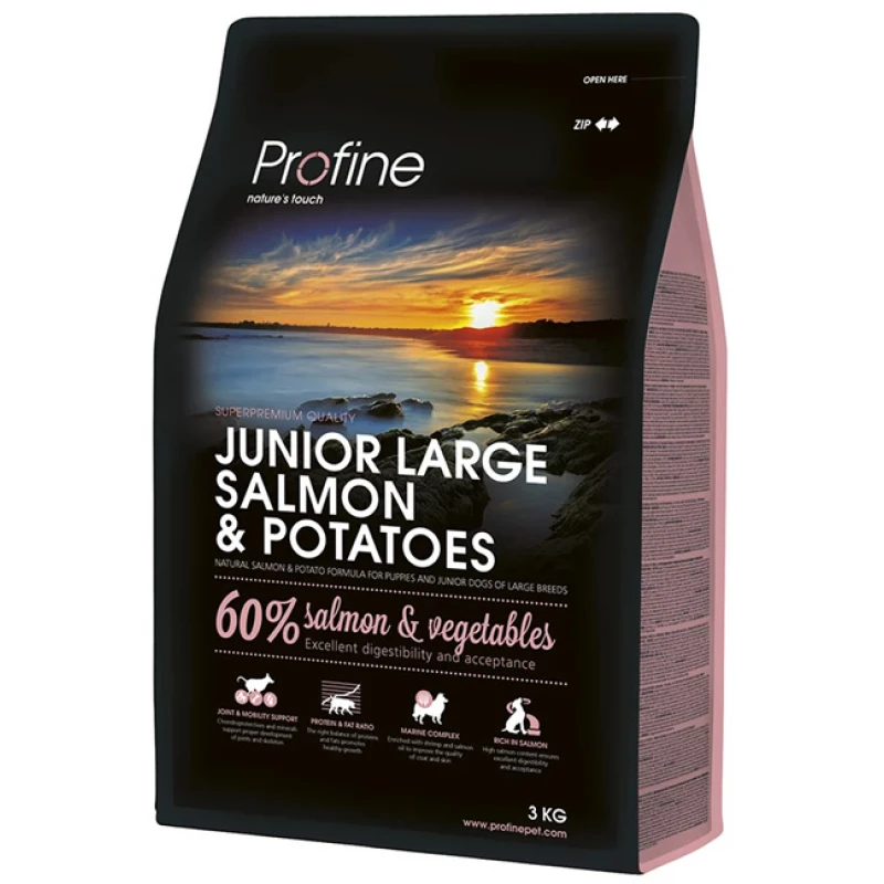 Profine Junior Large Salmon & Potatoes 3kg Σκύλοι