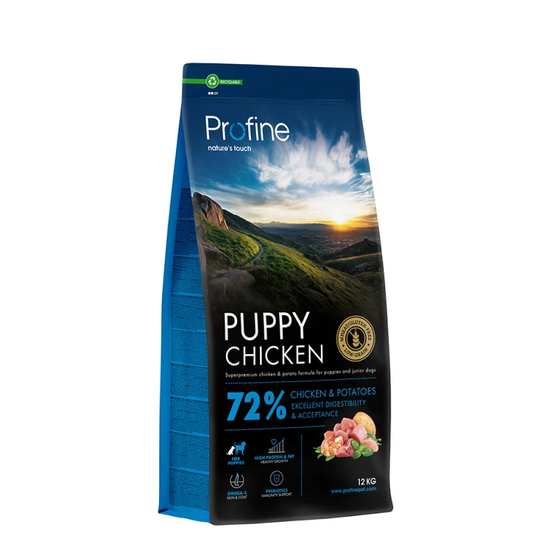 Profine Puppy Chicken & Potatoes 12Kg (10kg+ 2kg Δώρο) Σκύλοι