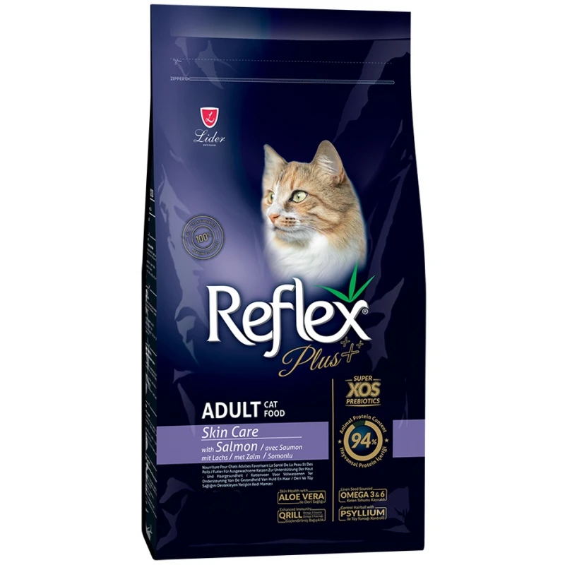 Reflex Plus Skin Care Adult Salmon 1,5kg Γάτες