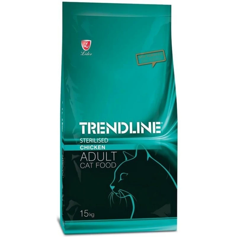 Ξηρά Τροφή Γάτας Trendline Adult Cat Sterilised Chicken 15kg Γάτες