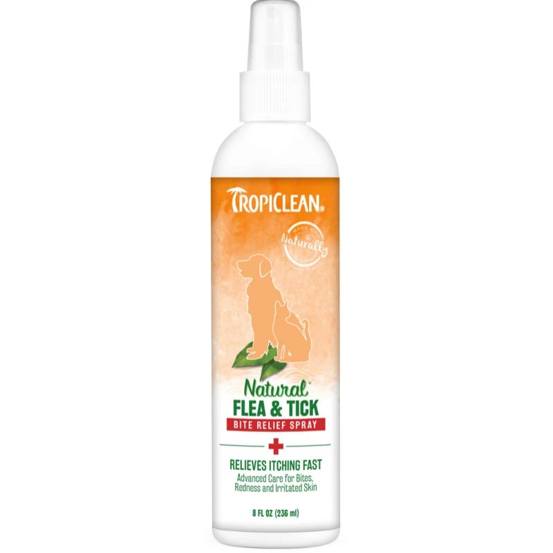 Tropiclean Flea & Tick Bite Relief Spray - Καταπραϋνει Από Τον Κνησμό 236ml Σκύλοι