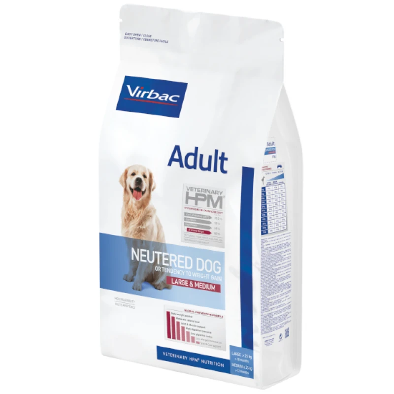 Ξηρά τροφή Σκύλου Virbac Adult Neutered Large & Medium Dog 12kg ΣΚΥΛΟΙ