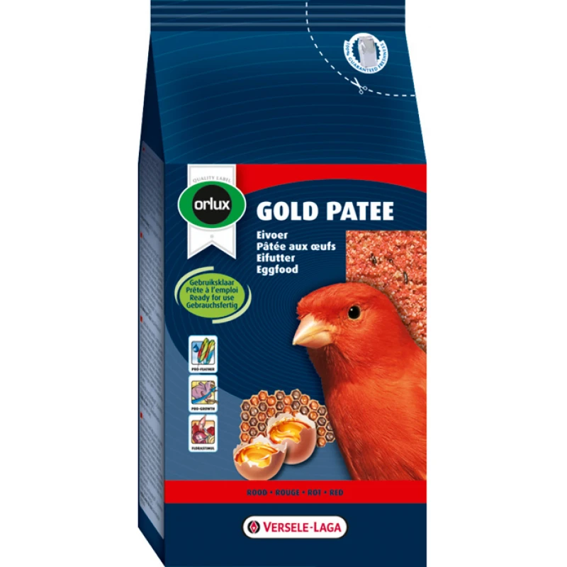 Αυγοτροφη Versele Laga Gold Patee Red 1kg Πουλιά