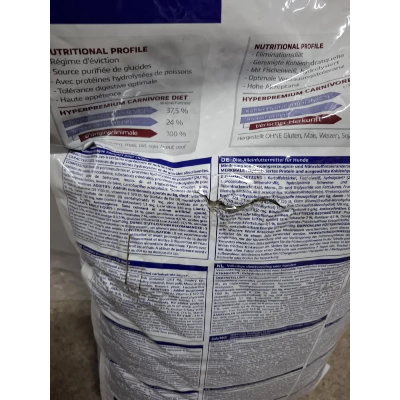 Virbac Dog Hypoallergy with Hydrolysed Fish Protein 7kg (Σκισμένο) Σκύλοι