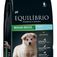 Equilibrio Puppy Medium Breed 14kg 12kg 2kg petshop88