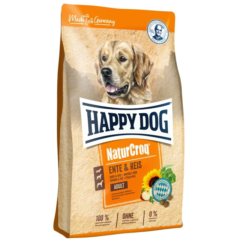 HAPPY DOG NATURCROQ DUCK & RICE STERILISED 11Kg ΣΚΥΛΟΙ